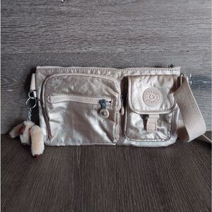 Kipling Presto Metallic Fanny Pack Waist Bag